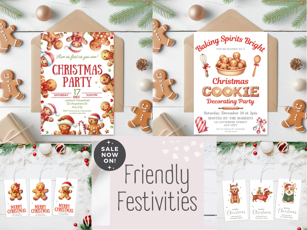 Christmas Party Invitations